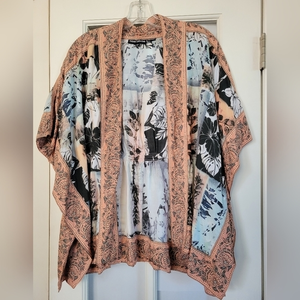 Tolani Collection‎ open front kimono top size petite xs
